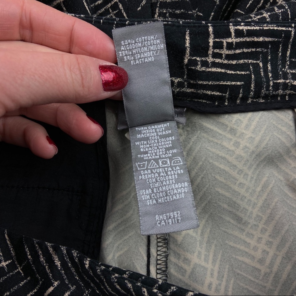 Sigrid Olsen Cropped Print Pant - image 6